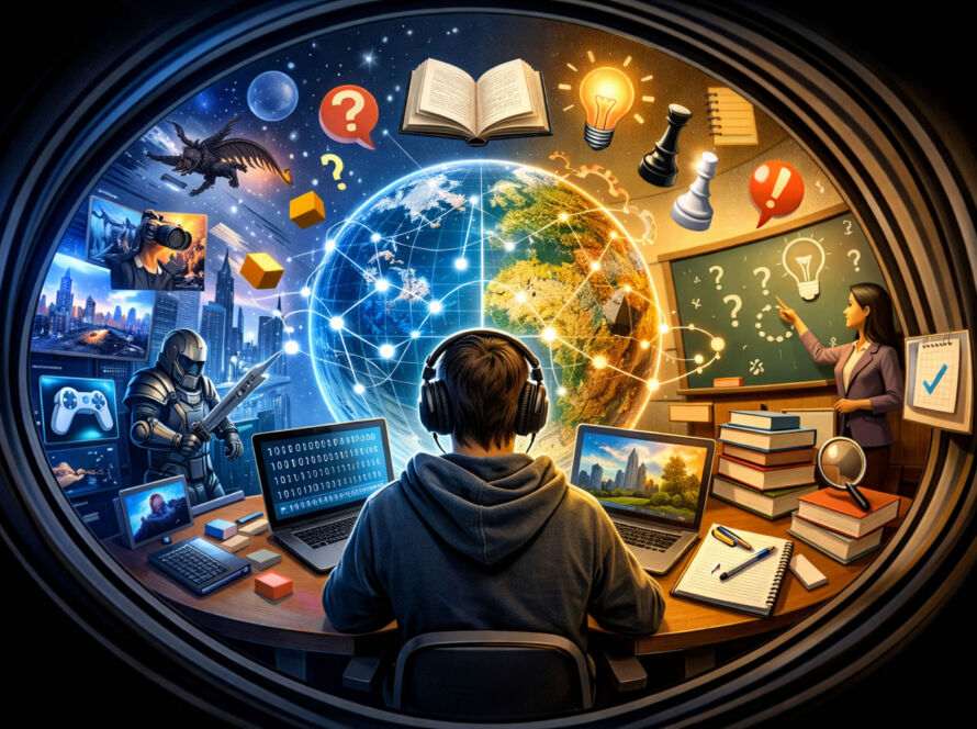 Educazione al pensiero critico tra i mondi virtuali